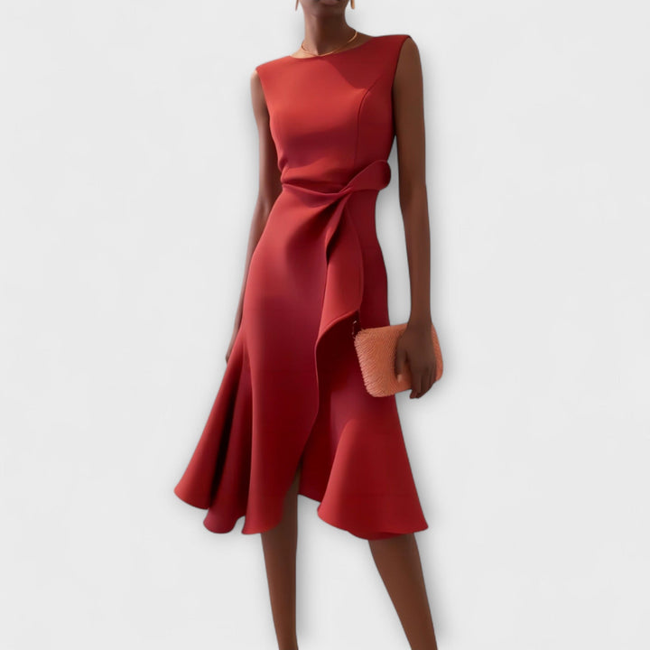 Darlene | Midi Dress – Soft, Sophisticated Flow