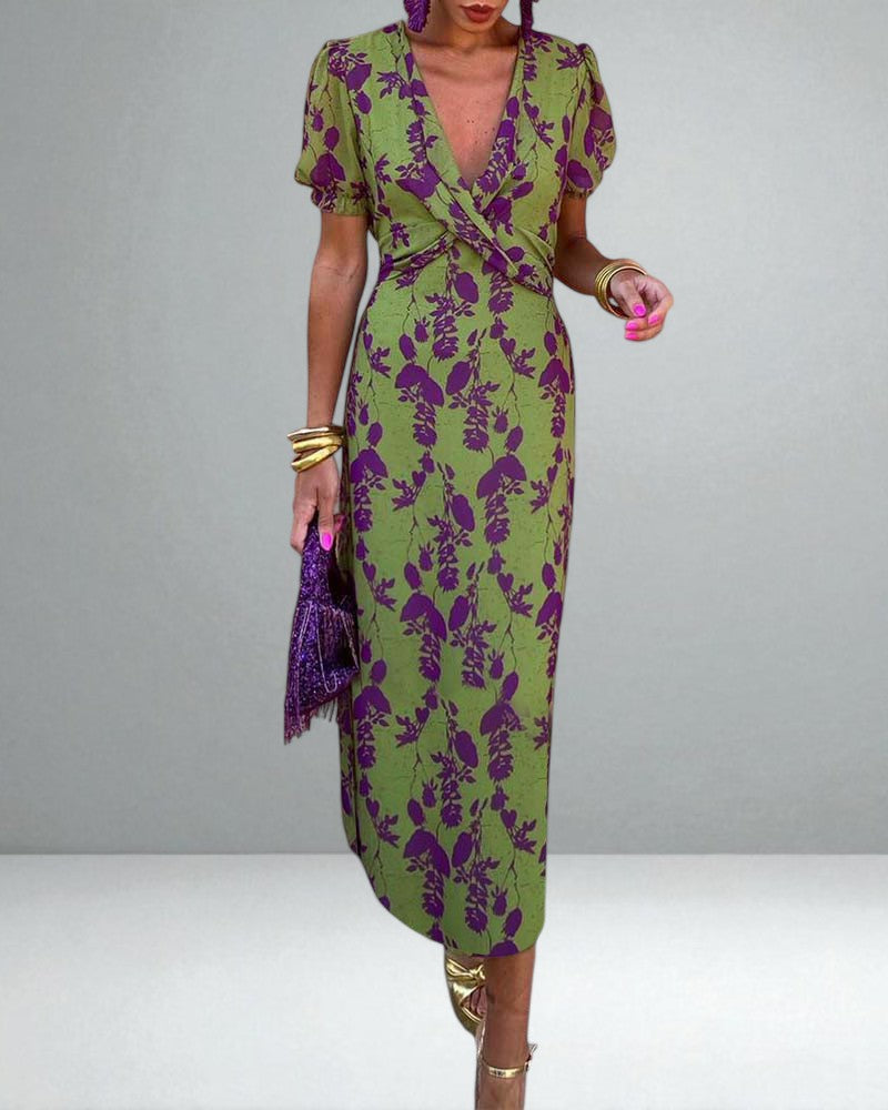 Cerine | Floral Dress – Soft, Effortless Comfort