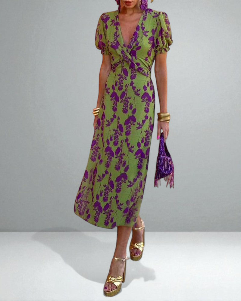 Cerine | Floral Dress – Soft, Effortless Comfort