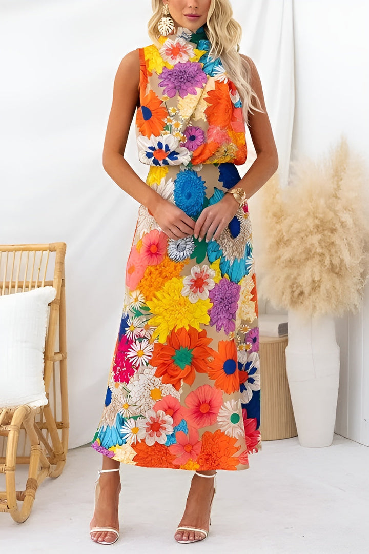Clara | Floral Maxi Dress – Light, Easy Fit