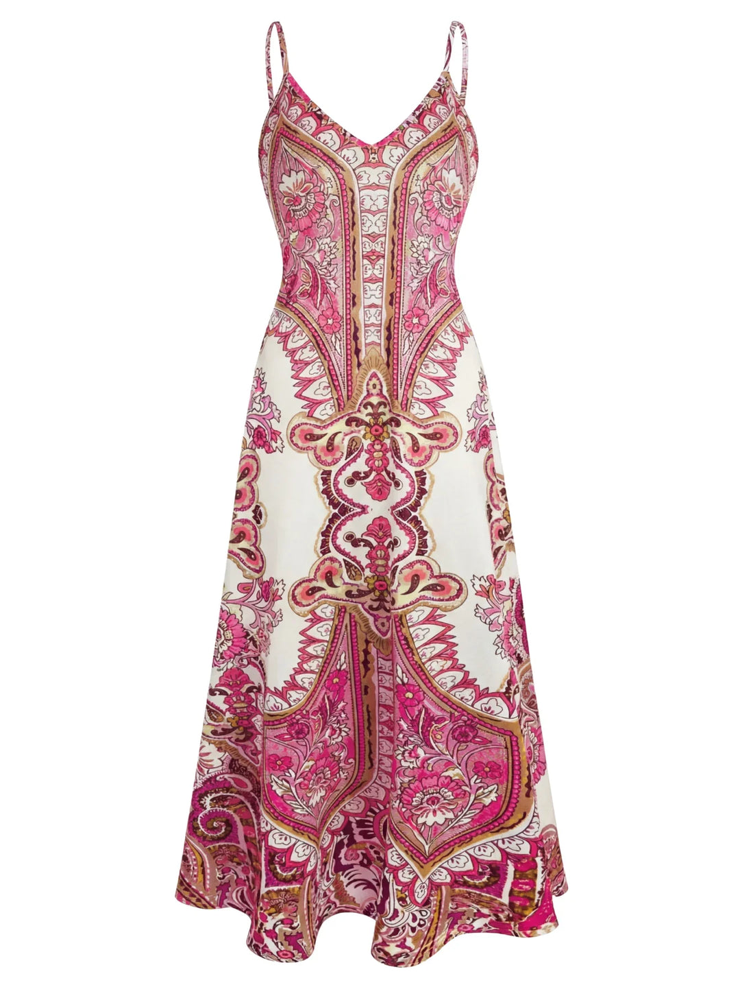 Carly Boho Floral Maxi Dress