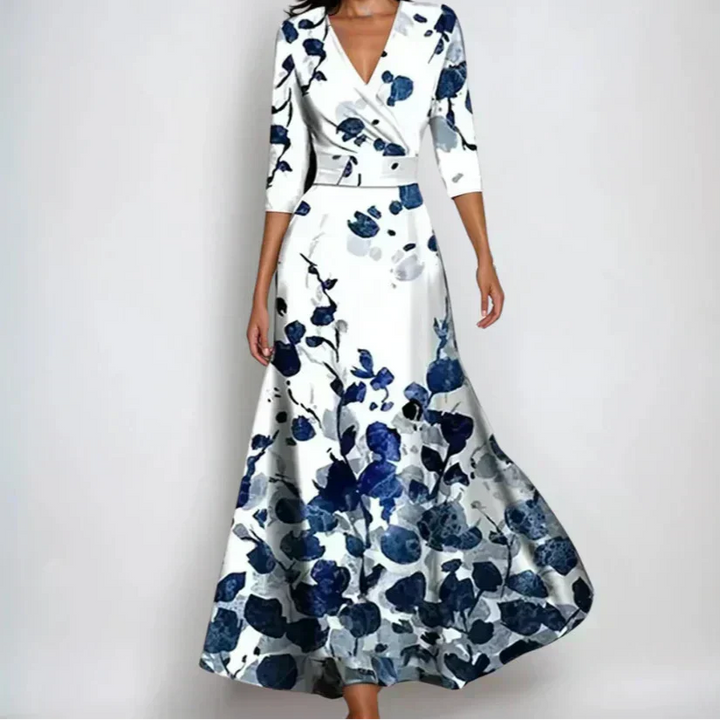 Amelia Elegant Floral Dress