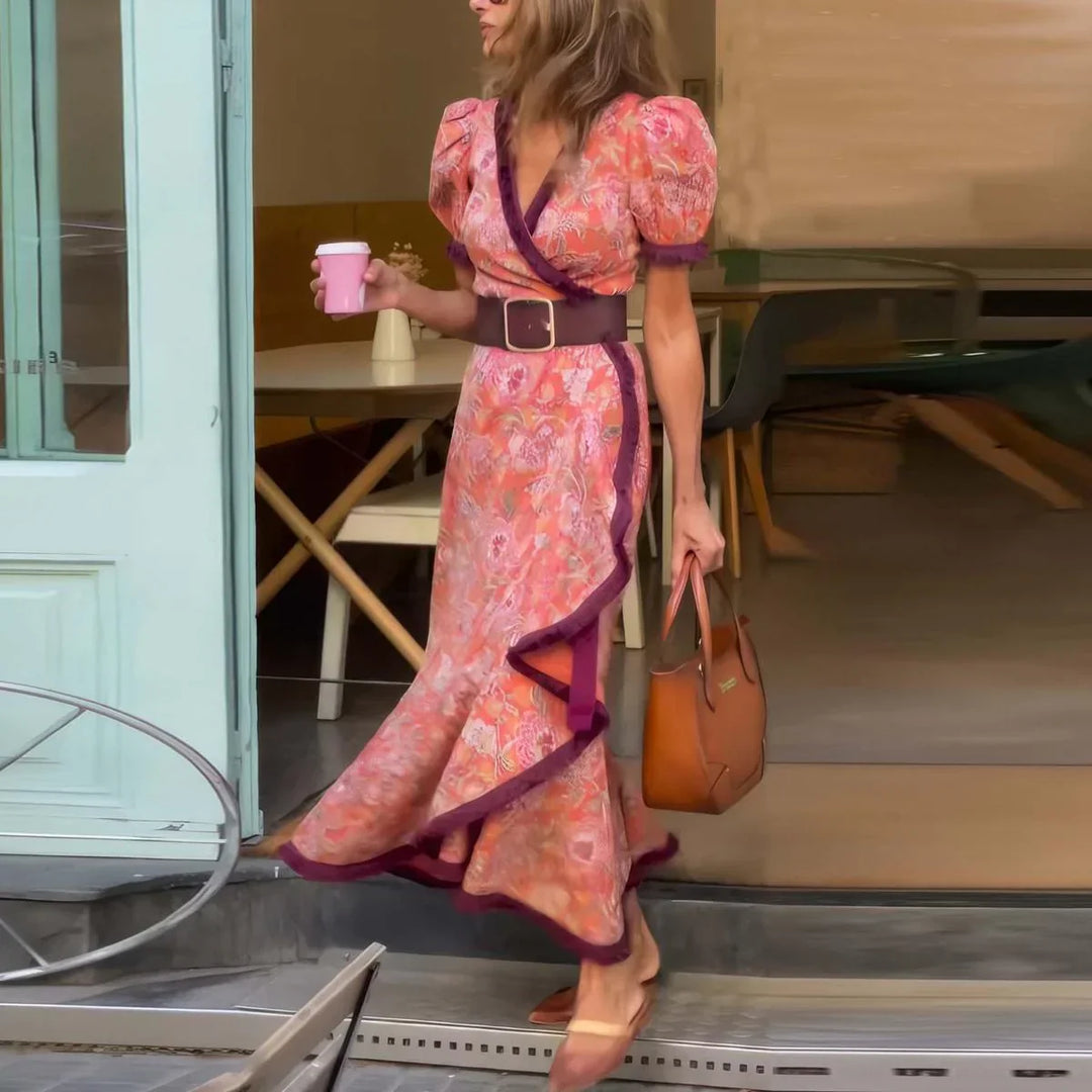 Savannah Elegant Pink Maxi