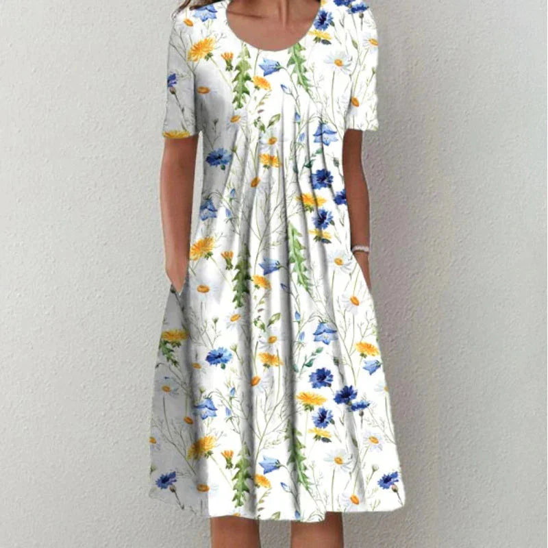Eden Cotton Tummy Coverage Dress