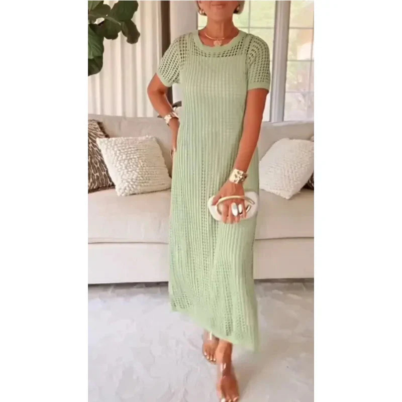 Cecilia Cut-Out Long Maxi Dress + Free Inner Dress