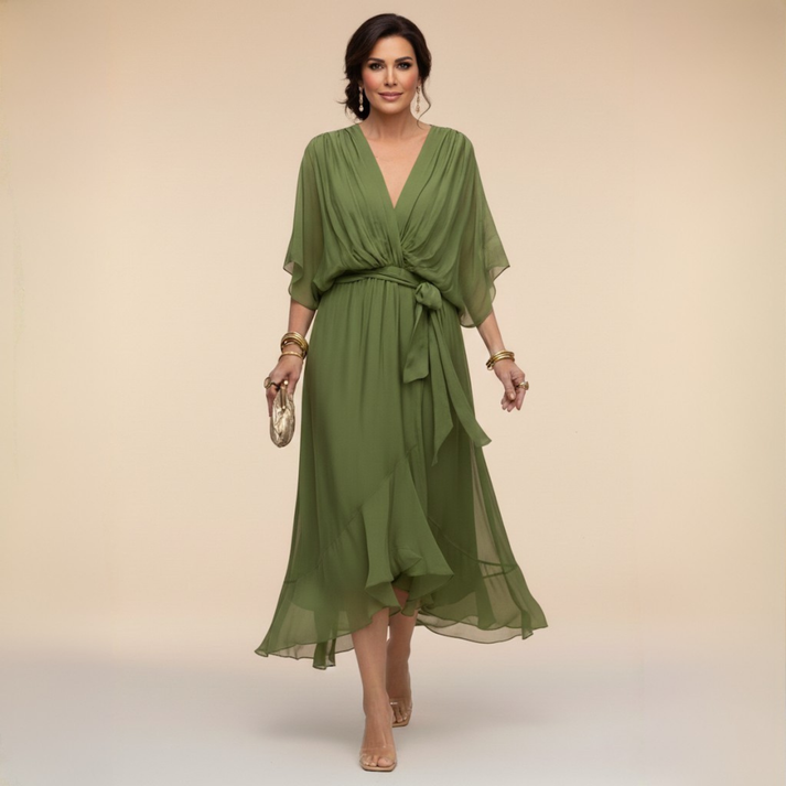 Helene™ Elegant Dress – Timeless, Effortless Grace