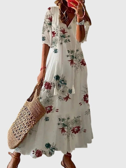 Amalia | Boho Summer Dress – Light, Relaxed &amp; Flowy