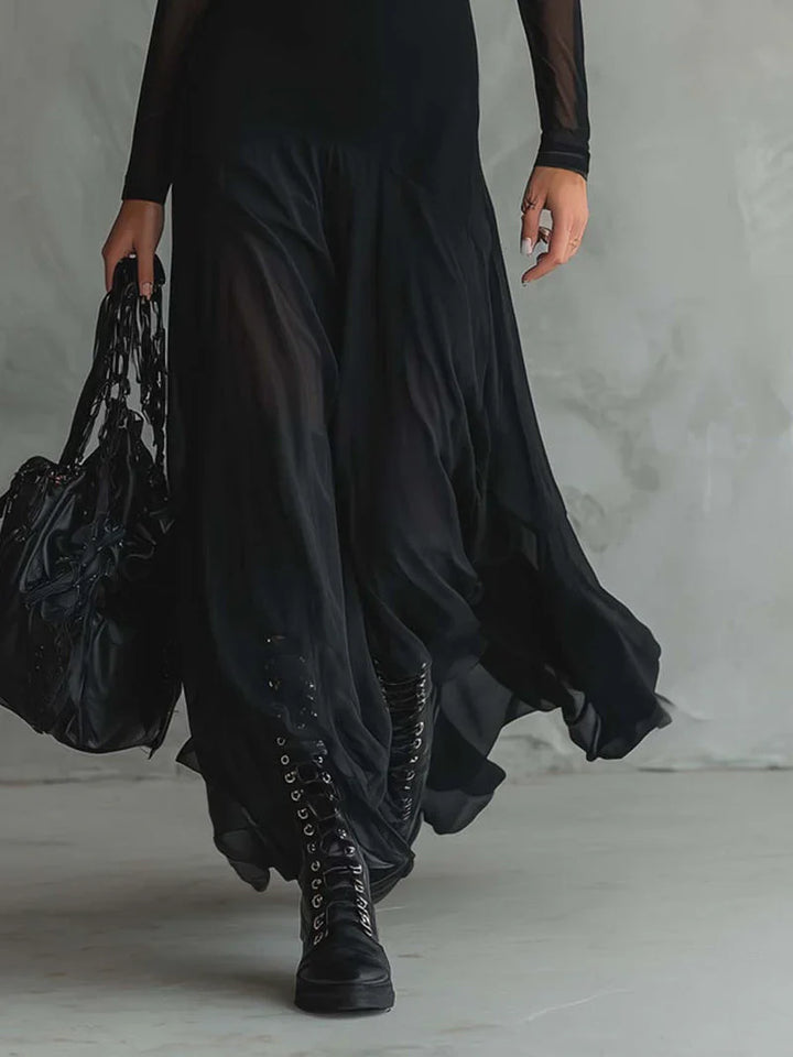 Aubrey Elegant Flowy Dress