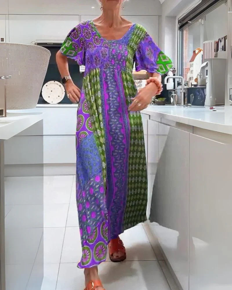 Cornelia Colorful Bohemian Dress