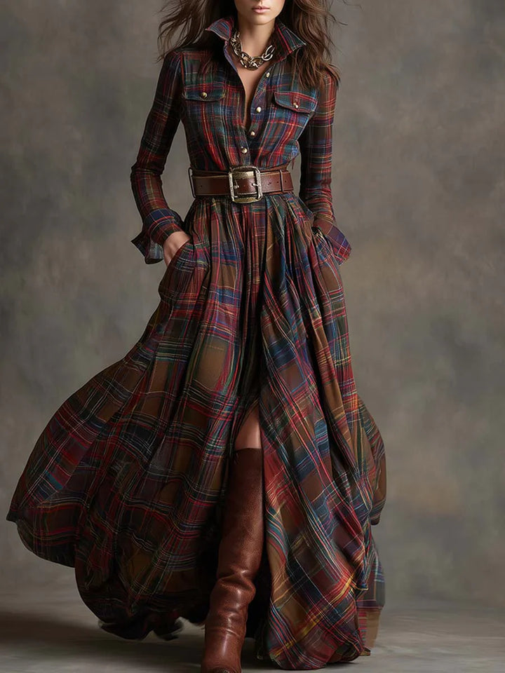 Evie Belted Shirt Dress