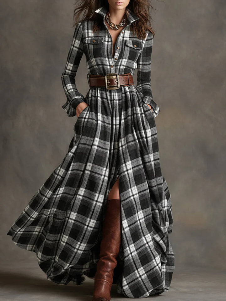 Evie Belted Shirt Dress