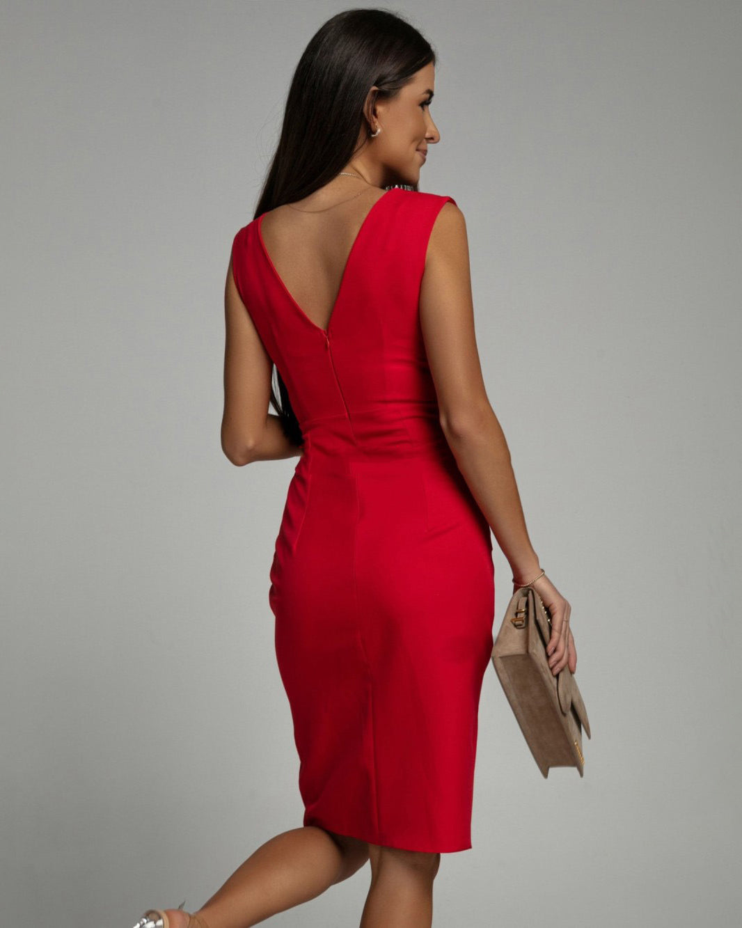 Nadine | V-Neck Dress – Flattering, Easy Flow