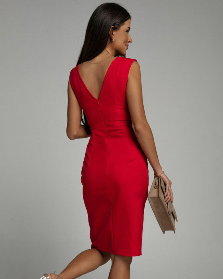 Nadine | V-Neck Dress – Flattering, Easy Flow