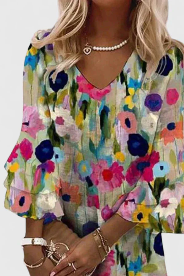 Elviera | Relaxed Mini Dress – Light &amp; Easy Comfort