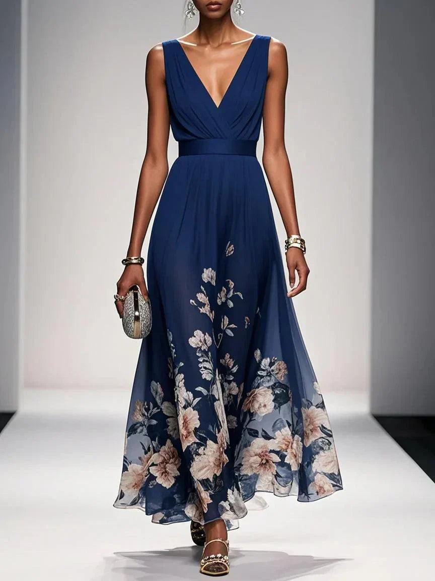 Rose | Floral Maxi Dress – Light, Easy Elegance