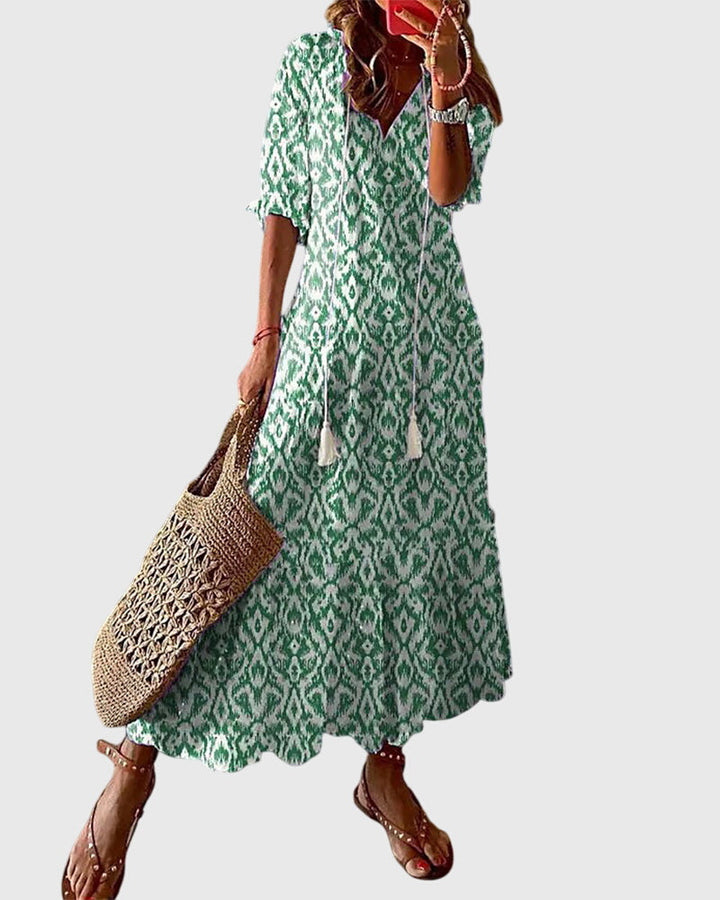 Amalia | Boho Summer Dress – Light, Relaxed &amp; Flowy