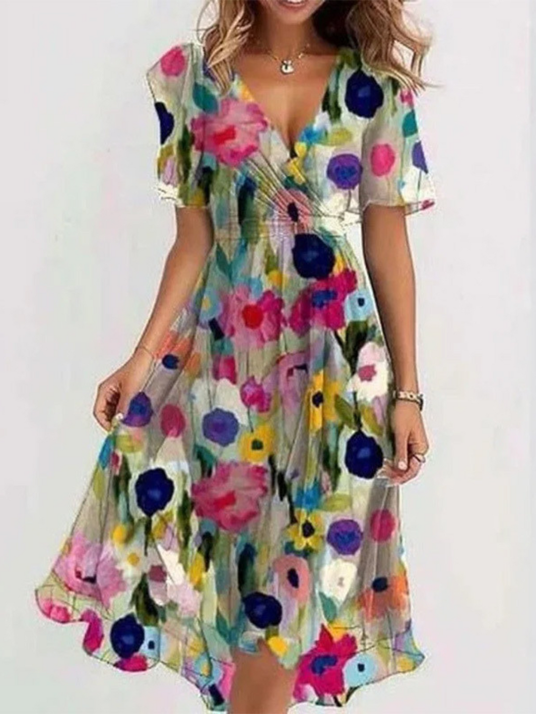 Matilda | Summer Dress – Easy Fit, Tummy-Friendly Feel