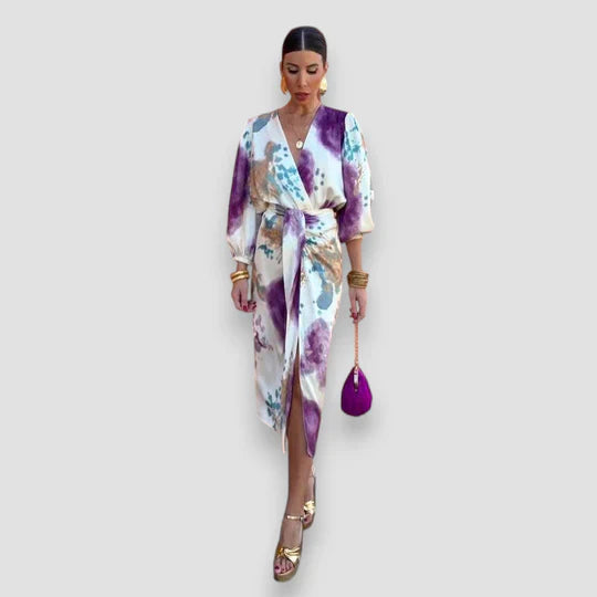 Mia | V-Neck Dress – Flattering, Easy Comfort