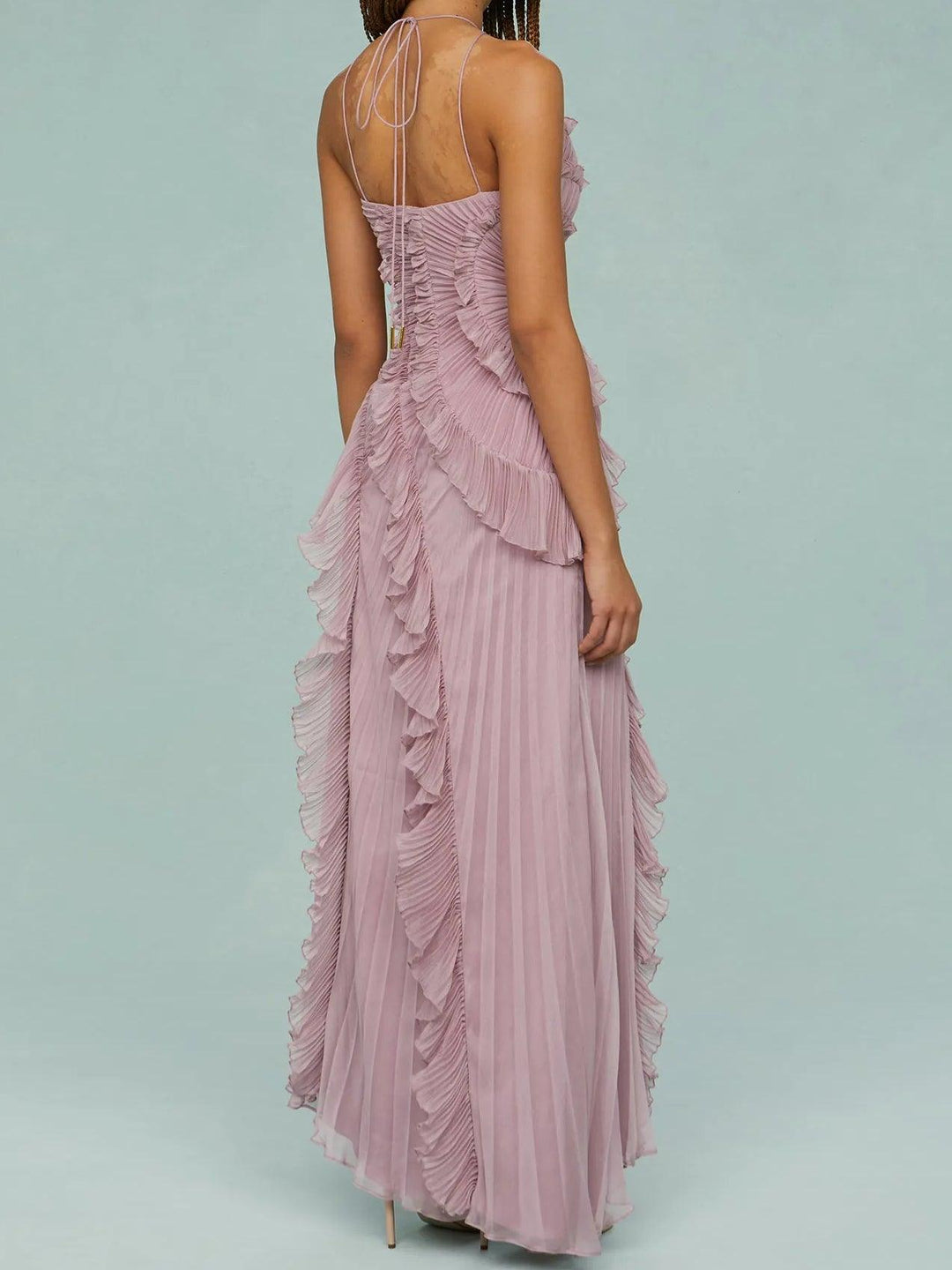 Ruth | Pleated Maxi Dress – Soft, Flowing Comfort