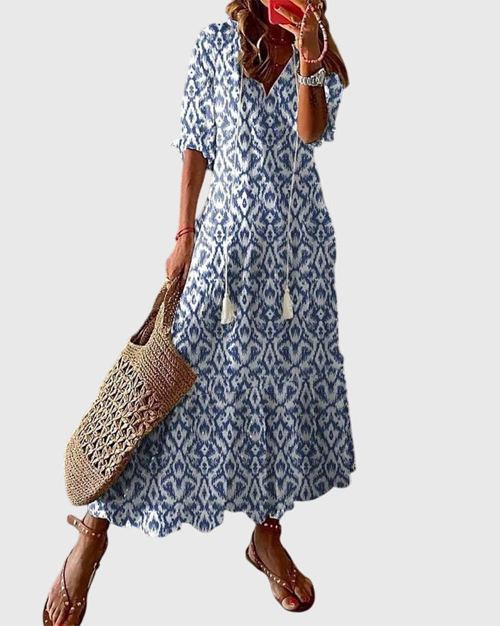 Amalia | Boho Summer Dress – Light, Relaxed &amp; Flowy