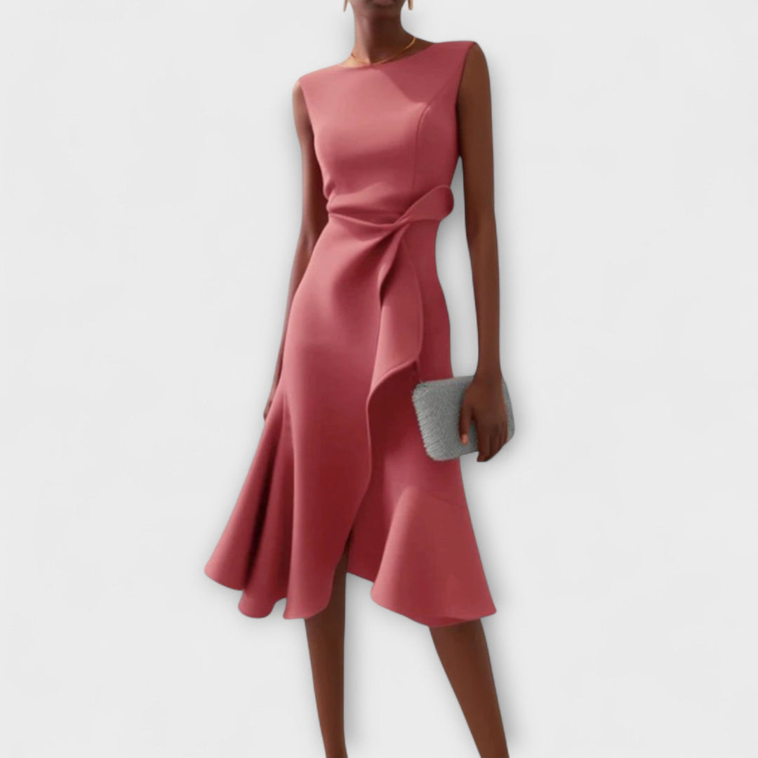 Darlene | Midi Dress – Soft, Sophisticated Flow