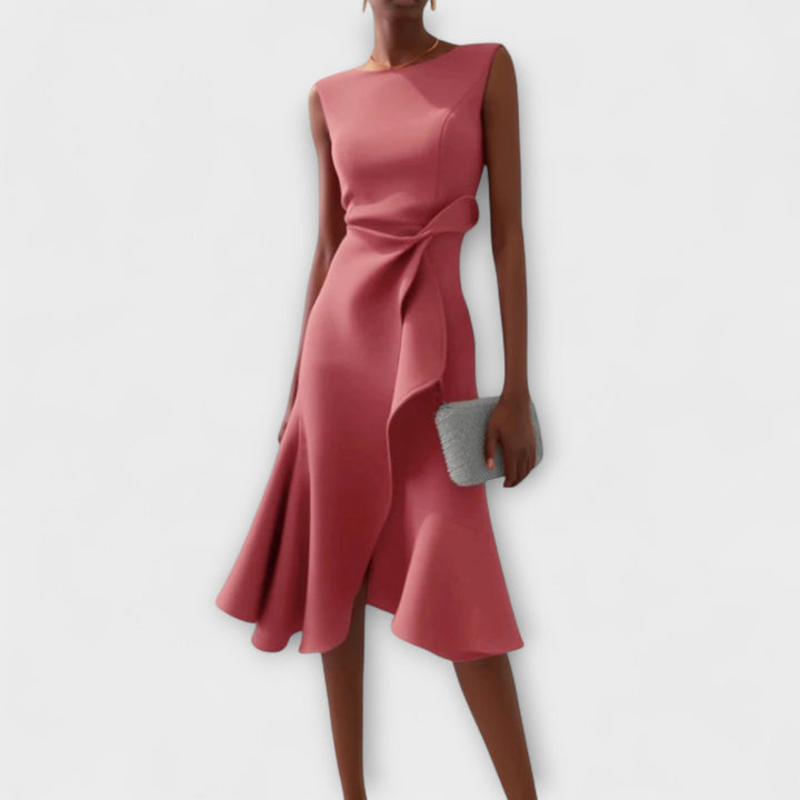 Darlene | Midi Dress – Soft, Sophisticated Flow