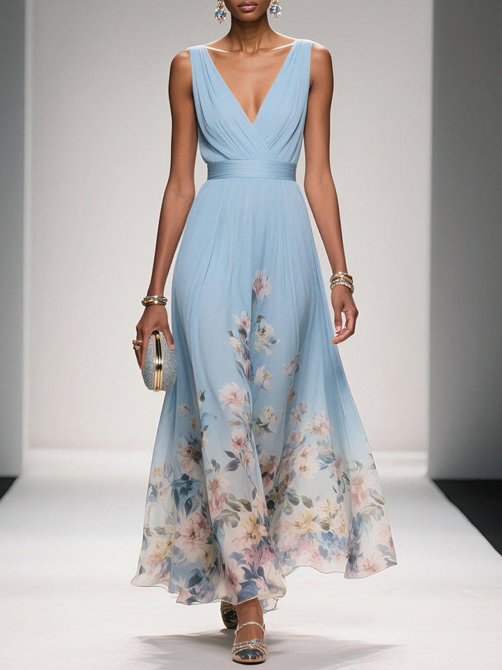 Rose | Floral Maxi Dress – Light, Easy Elegance