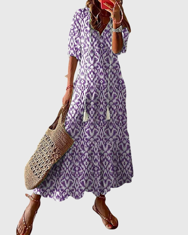 Amalia | Boho Summer Dress – Light, Relaxed &amp; Flowy