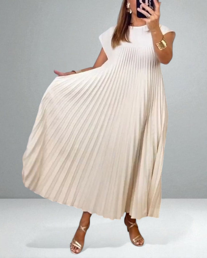 Jolijn | Pleated Dress – Soft, Flowing Comfort