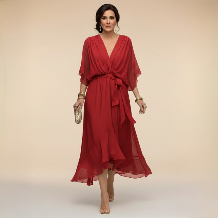 Helene™ Elegant Dress – Timeless, Effortless Grace