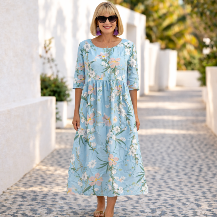 Nora | Summer Floral Dress