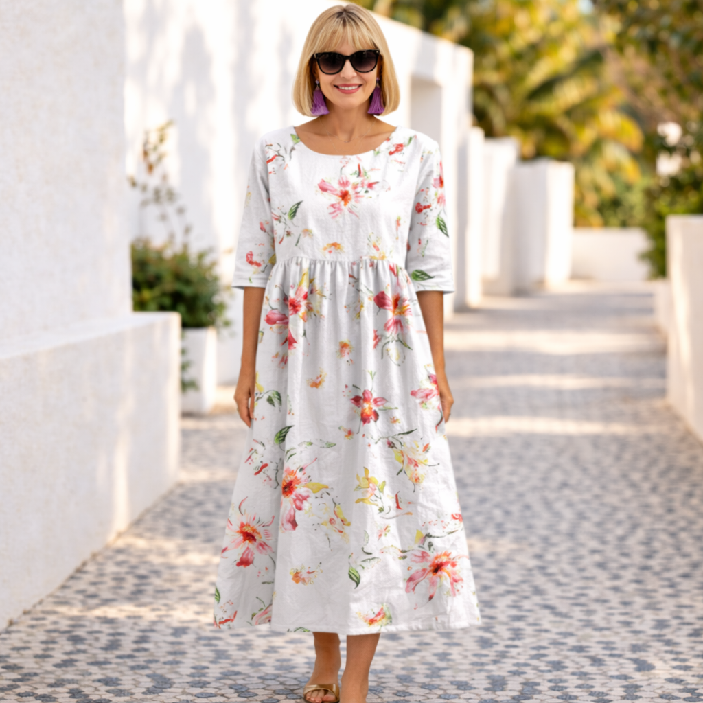 Nora | Summer Floral Dress