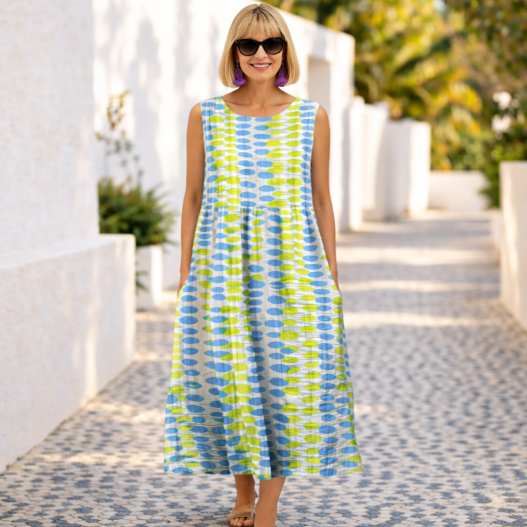 Lena | Midi Dress - Effortless Comfort