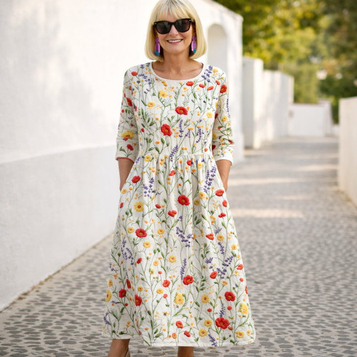 Clara | Maxi Dress -  Floral Pattern