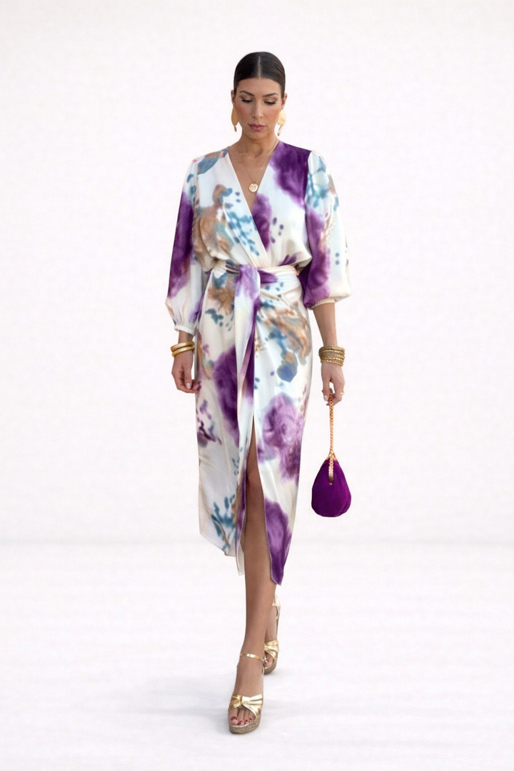Mia | V-Neck Dress – Flattering, Easy Comfort