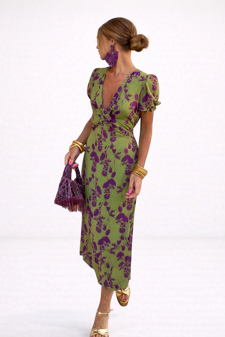 Cerine | Floral Dress – Soft, Effortless Comfort
