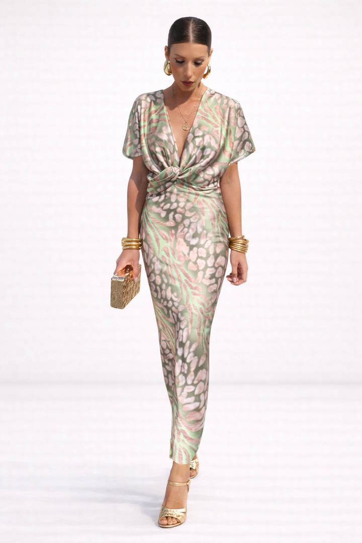 Nela | Wrap Maxi Dress – Flattering, Easy Fit