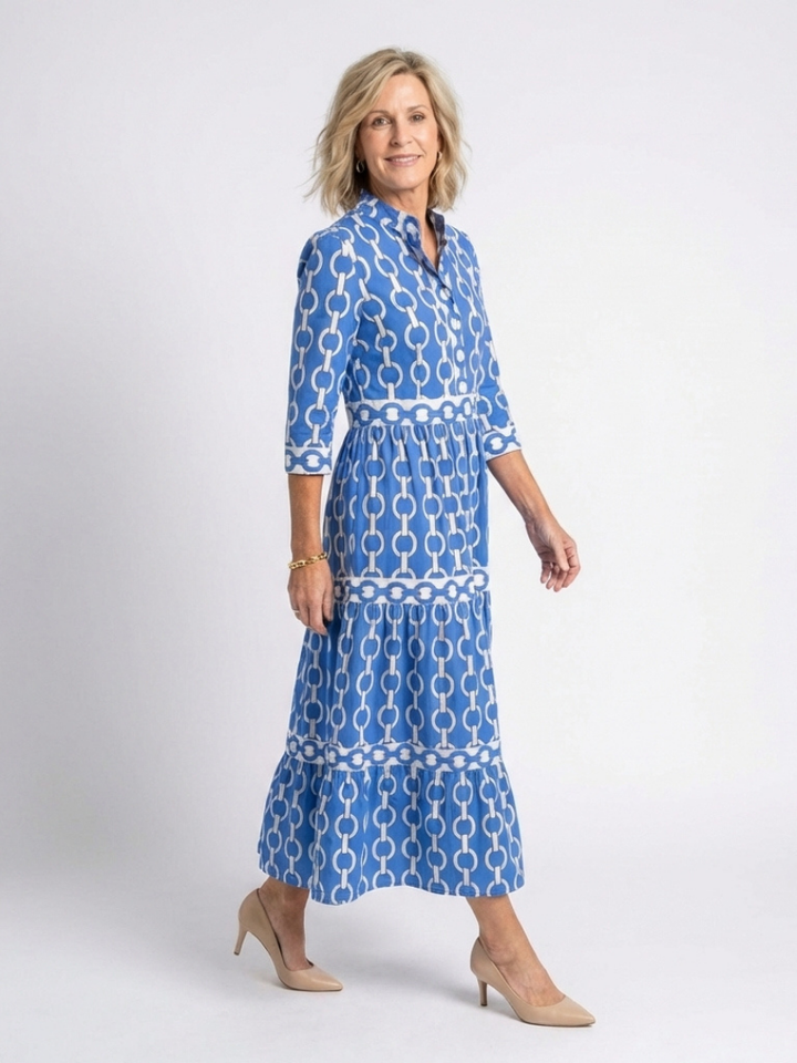 Ysolde | Midi Dress – Elegant, Flattering Flow