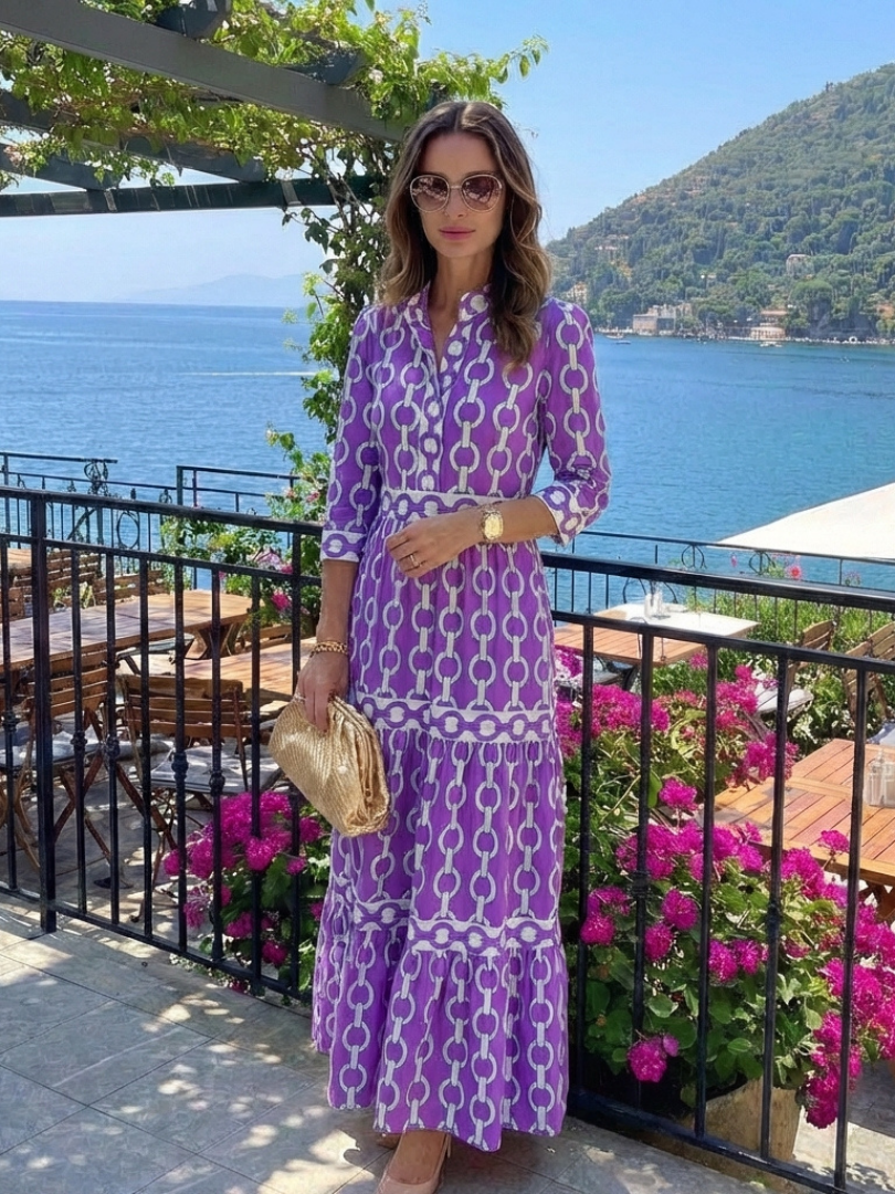 Ysolde | Midi Dress – Elegant, Flattering Flow