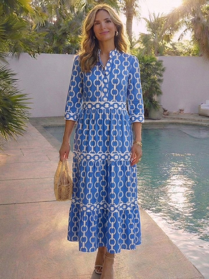 Ysolde | Midi Dress – Elegant, Flattering Flow