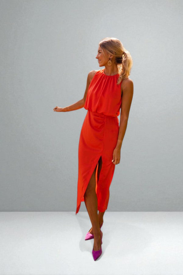 Lisa | Midi Dress – Soft, Everyday Confidence