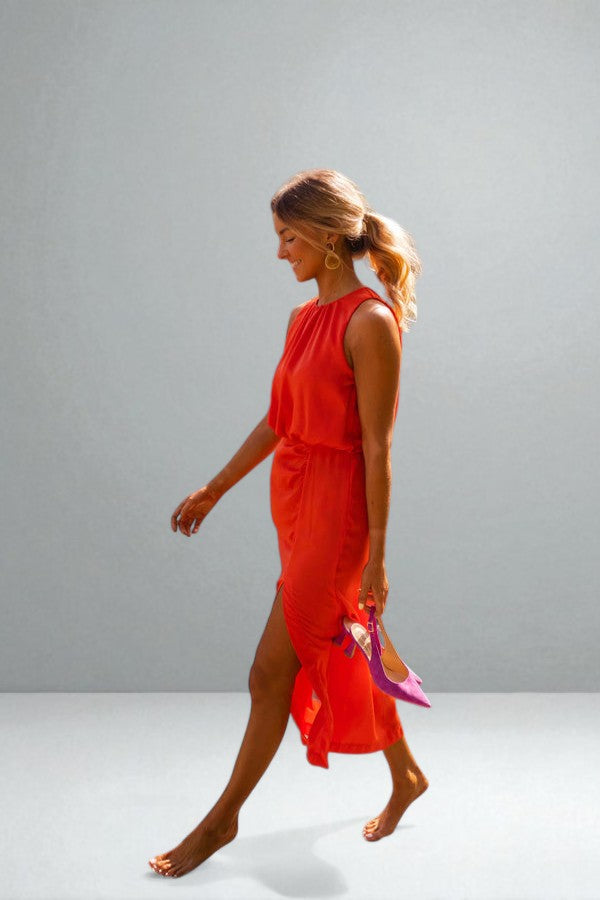 Lisa | Midi Dress – Soft, Everyday Confidence