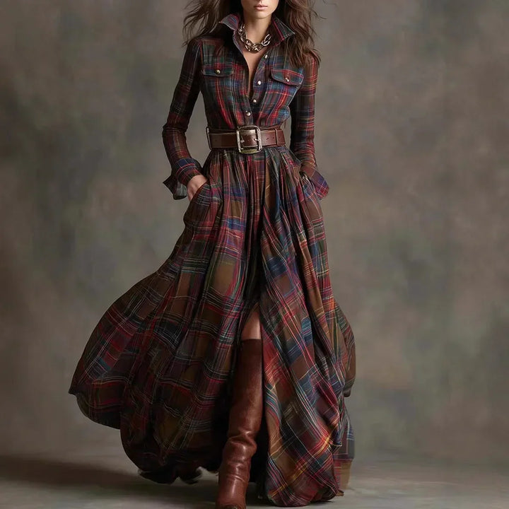 Bryanna | Flowing Maxi Dress – Soft, Effortless Elegance