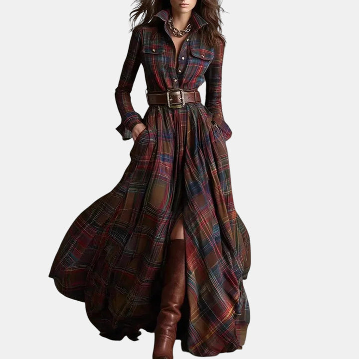 Bryanna | Flowing Maxi Dress – Soft, Effortless Elegance