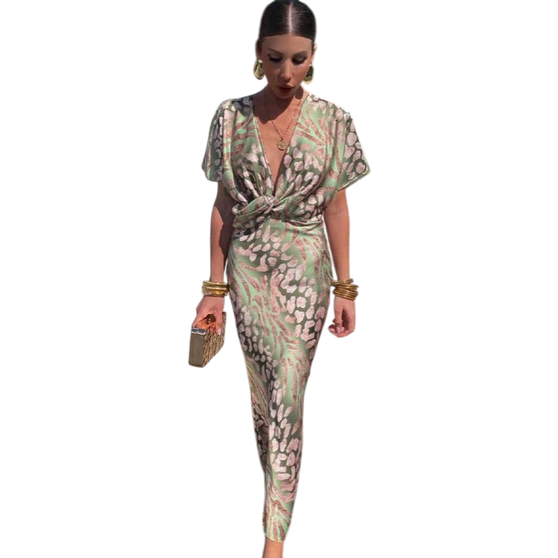 Nela | Wrap Maxi Dress – Flattering, Easy Fit