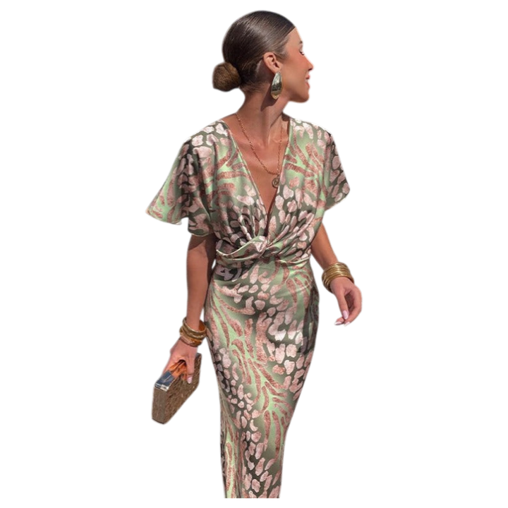 Nela | Wrap Maxi Dress – Flattering, Easy Fit