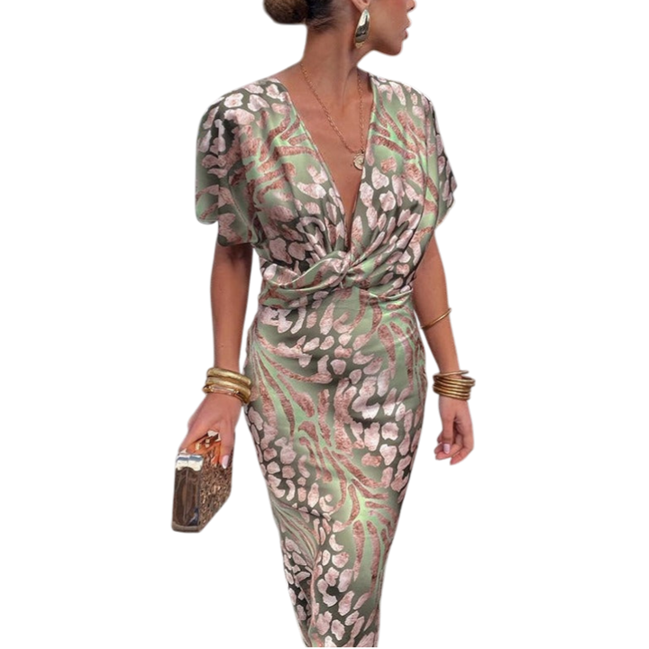 Nela | Wrap Maxi Dress – Flattering, Easy Fit