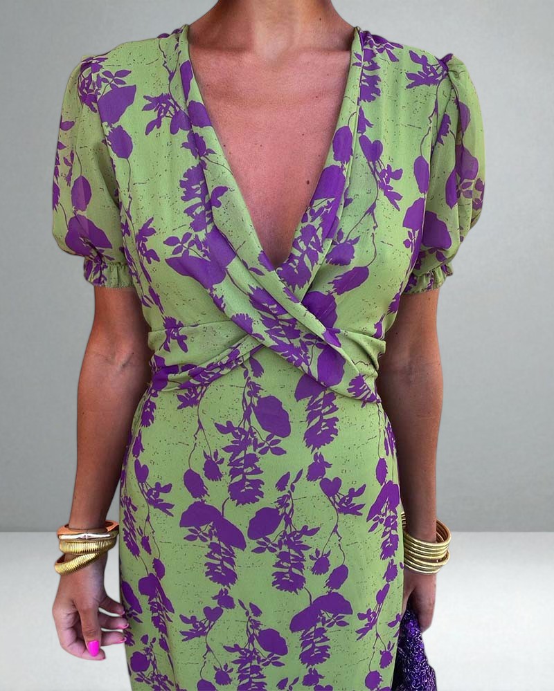 Cerine | Floral Dress – Soft, Effortless Comfort