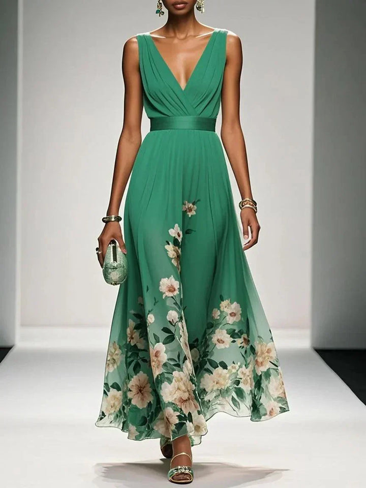 Rose | Floral Maxi Dress – Light, Easy Elegance