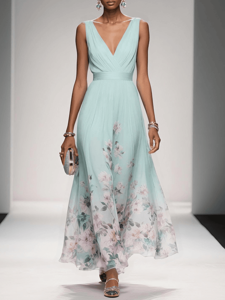 Rose | Floral Maxi Dress – Light, Easy Elegance